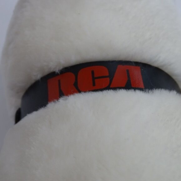 Vintage Dakin RCA Chipper Dog White Stuffed Animal Plush Soft Toy Collectible - Picture 6 of 14